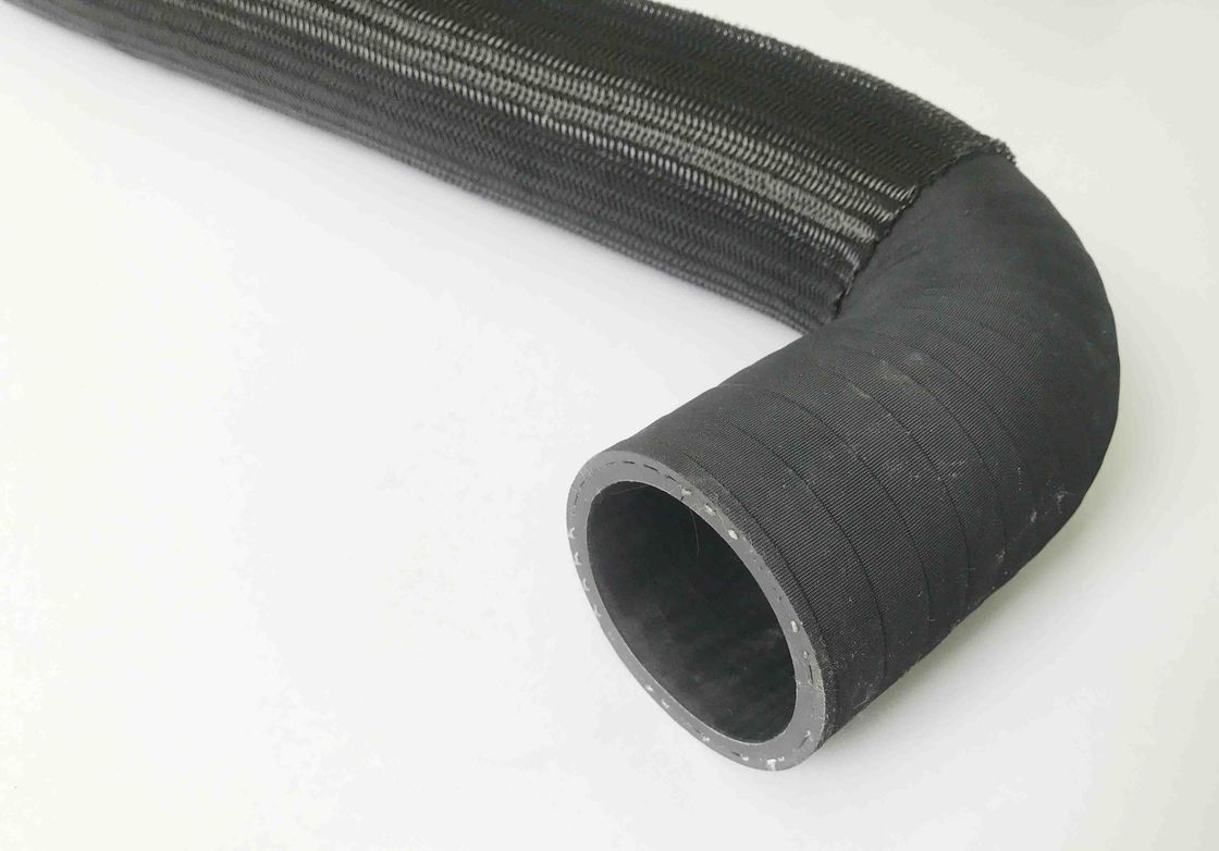 Tamanho dado forma curvado da resistência de pressão negativa da inserção da mola da mangueira da água de EPDM costume de borracha
